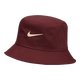 【95成新】耐克NIKE春运动配饰男女渔夫帽APEX BUCKET SQ帽子FB5382-681夜褐红M