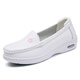 Jin Bingsheng nurse shoes for women in spring and autumn comfortable anti-slip medical work special white shoes for one foot to stand for a long time without tired feet. Nurse shoes pink flowers [anti-wear air cushion model] size 37 size 20 wide feet, fat feet, large size 丨No tiring feet for a long time