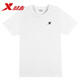 XTEP (XTEP) XTEP pure cotton short-sleeved men's summer new T-shirt half-sleeved loose white casual top cotton T-shirt Pearl white-round neck (pure cotton) M (170/92A) [Spot quick delivery]