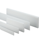 Zhuoji customized white pp plastic strips PA6 nylon wear-resistant squares pe square strips pvc hard glue square rods waterproof insulation board nylon strips customized