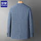 Romon (Romon) Anzug Herrenanzug Top Single Business Casual Anzug Single Druppenanzug Jacke für Männer Western Spring und Herbst Neuer Stil 9926 Grau XL 180 [Empfohlen 135-150jin [Jin ist 0,5 kg]]