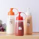 ASVEL kitchen household squeeze-type narrow-mouth condiment bottle soy sauce vinegar squeeze sauce bottle honey bottle salad dressing bottle A2142-02 red 300ml