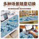 
Three-color cat simple healing mouse pad super large cute cartoon animation laptop keyboard office desktop pad can be customized high-value thickened lock edge anti-slip 12053 Landscape Dream 60 cm x 30 cm x 2 mm