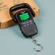 Weiheng hand scale electronic scale portable large-scale handle with tape measure household high-precision hand scale spring scale fish scale black large handle with 1.5 meters tape measure 0kg 0