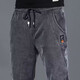 Jeans d'été mince jeans élastique de taille masculine pantalon harem élastique masculin printemps et automne nouveau style mince 449 noir 2xl [135-150jin [Jin est égal à 0,5 kg]]]