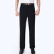CEO YAGEO SOMMER Dünner Stil aus mittleren Alter und älteren Maulbeer-Seidenhosen für Männer Gerade Geschäft Casual Lose Taille Dad Hosen 826 Meter Grau 33 = Taillen Herrscher 6
