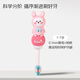 Dr. Ma Children's Toothbrush 1-3-6-7 Years Old Soft-bristled Baby Oral Cleaning Baby Training Toothbrush Rabbit