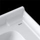 POURNELLE POURNELLE integrated ceramic basin semi-embedded 1048NJ cabinet basin (including drain accessories)