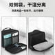 Lohas travel toiletry bag, men's business trip toiletries storage bag, men's makeup large capacity waterproof portable hand-held bath bag