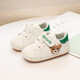 G. DUCKKIDS Little Yellow Duck Spring and Autumn Newborn Soft Sole Toddler Shoes for Boys Baby Shoes 3-6-9 months 0-1 year old Baby Shoes Orange 14 (Inner Length 11 cm)
