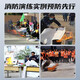 Zhunhang gas mask, anti-smoke mask, fire mask, fire escape mask for use with fire extinguisher, fiberglass fire blanket