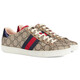 Gucci (Gucci) LOGO DE ZAPATOS DE MUJER LOGO RETRO RETRO CAPORIA CAPATIONES Sneakers 499410 K2LH0 9768 35