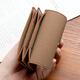 Qumu ye kartenbeutel mark wallet zwei-in-eins koreanische Version Multi-Card-Anti-Demagnetization kleiner Kartenleitungsbeutel-Lizenzkarte weiblicher Schwarz [Kartenbeutel Coin Wallet Zwei-in-Eins]