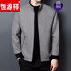 Hengyuanxiang Marque automne et hiver en laine d'hiver Men de la veste de laine de chantier d'âge moyen