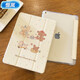 Applicable protective cover 5 cute puppy 2025 new 10th generation three-fold 11 all-inclusive 8/9 transparent transparent [P6231 little kitten] three-fold + pen slot iPad2022 (10.9 inches) 10th generation