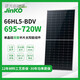 JinKo晶科光伏板组件 solar panels JKM 66HL5-BDV 695~720W 双玻 JKM 66HL5-BDV 720W 双玻