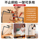 Duobolai mobile phone holder 2025 new style shooting multi-functional bedside lazy mobile phone holder for video vlog selfie overhead shot floor anchor with radiator charging equipment (universal clip for mobile phones and tablets) 1.5m double-arm upgraded model