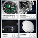 Raellishi School Season Student Electronic Watch Men's Teenager Alarm Clock Luminous Waterproof Army Watch Junior High School Birthday Gift Male 6193. All Black Silicone Tape [Gift Box Packaging]