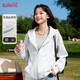 Baleno hooded trendy sweatshirt for women in 2025 spring and autumn new casual small sports cardigan Korean atmosphere clothing
