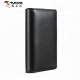 Woodpecker (Tucano) Titular de tarjetas de negocios de alta gama de negocios Moda de cuero de cuero de cuero para hombres y mujeres Negocios de tarjetas de presentación de alta gama Caja de vaca oscura Marrón Dark Imported Cow Wide