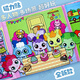 Yuan Clan Magnetic Ruhig Buch Wunderbares süßes Kindergarten DIY Girl Paste Toys Kulomi Magnetic Dressup [1 Magnetmodell] Mengke Kindergarten großer Radium großgröße