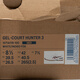 ASICS badminton shoes men's shoes stable breathable sports shoes winning court GEL-COURT HUNTER 3 white 41.5
