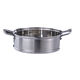 Zhenzao recessed pot steamer universal universal recessed cage 26 thickened and heightened stainless steel steaming grid 2825.5 steamer 304 all-steel steamer 20 + lid