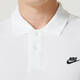 耐克（NIKE）T恤装 夏夏季新款运动服高尔夫休闲跑步短袖全棉翻领透气POLO衫 FN3895-100-白色棉质-主推款 S (165/84A)