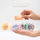Morgenlicht (m/g) 36 Farbe sicher und superleuchtt leuchtende Tonfarbe Plastikine 4d Kinder handgefertigtes DIY -Spielzeug Ake039H9 1 Beutel (1 Stück Gummi senden)