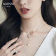 Ajidou Ajidou Collar Camellia Collar Pearl Flower Imitation Pearls For Girlfriend Wife Occ Fn.pag Store