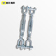 Canasta de alambre de alambre alemán canasta de flores tensador DIN1478 Cuerpo Cuerpo Flor Tornillo Tornillo Cesta de flores PERLERO CERRADO TIPO 1478 M8*110 mm Longitud del cuerpo Franja entera