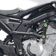 Barra protectora Stuntcx adaptada a Chunfeng 675NK BUMPER CFMOTO MOTOCINA MODIFICACIÓN PIEZAS PIEZAS DE MODIFICACIÓN SIDAGX CARRITO COMPETITIVO (Cabezal de resorte POM de segunda generación)