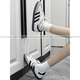 Adidas Originals Samba OG Classic versatile casual shoes White/Iron Gray/Grey official authentic white and green IH4882 36