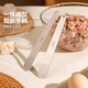 Modern Housewife 316L Stainless Steel Dumpling Spoon Household Wonton Making Tool Flat Ruler Stuffing Spoon Magic 1 Pack 316L Stuffing Spoon 16*2cm