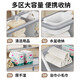 Diaper table, infant care table, bed, diaper changing, multi-functional foldable newborn touch table, A seventh generation Max-double-layer baby care model, eight horizontal