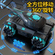 Xingya Youpin Children's Remote Control Toys Contrôle du conducteur Induction Tanques de balles en eau combattant le cascadeur à quatre roues sur le route.
