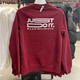 Nike (Nike) Sweat-shirt veste masculine 2025 Été Nouveau sport plus en velours chaud rond rond Pullover IB5567-677 IB5567-677 Style du Nouvel An rouge plus Velvet XL