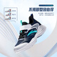 Anta Children's Sneakers for Boys 'Chaussures pour 2025 Été et automne Nouveau produit Mesh respirant et confortable Campus Wind Chaussures de course [Summer Men's Style] Bleu Deep Sea / White / Black-1 32 Longueur intérieure 20cm