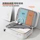 
Mixi multi-functional trolley box suitcase large capacity student suitcase male password box female 24-inch smoke white 90