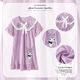 Modal Summer Children's Pyjamas Kurzärärmelte Mädchen Nachthemd Mädchen Baby Mädchen Home Kleidung Prinzessin Style können außerhalb 671# Yugui Hund One Size (14) Größe Höhe 127-137 cm 62 Jin [Jin gleich 0,5 kg]