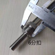 
CLCEYWNG-11304 stainless steel metal casing thermometer water thermometer boiler pipe industrial air conditioning 4 points 201 material 0-200 degrees red water 4 points deduct