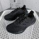 ADIDAS Running Shoes Zapatos para hombres 2025 Summer PureBoost 23 Spetas de amortiguadores Ligeros transpirables Low Top Casual Shoes IF4840 Negro 40