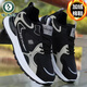 PARA PARA PARA PARA PARA PARA Y AUTURM Autumn Shoes Hombres 2025 Nuevos zapatos deportivos versátiles de cuero impermeable que no se desliza zapatos calientes calientes para hombres nuevos negros y verdes (zapatos de algodón calamar) B-D833 39