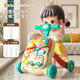 Anti-übersteuerter Baby Walker Trolley Anti-Overturning-Baby kann auf einem Multifunktions-Walker 6-18 Monate alt sitzen. Ergonomics-Double Anti-Rutip Walker [verbesserte Version]+Gewichtungswassertank [Dicked und gewichteter Wassertank mit dem Gewichtungswasser Anti-Overturning Walker-Beine vom Typ 0 Typ]