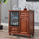Pupan-Wasserabgabeschrank für Wohnzimmer Vollautomatisch intelligent massives Holzwasserspender mit Desinfektionschrank Neues chinesisches High-End-High-End 6626 Vollautomatisch desinfizierbares Eis warm