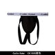 GFXM男士性感丁字裤透气后空露臀内裤纯棉低腰紧身双丁男裤 黑色(w s) M 男款码