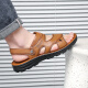 
Warrior sandals men's shoes outdoor beach shoes wear-resistant two-wear sports sandals WSL (WZ)-1390 yellow brown 39