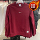 Nike (Nike) Red Sweatshirt Jacke Herren 2025 Snake Neujahr Sportswear plus Fleece warm runde Nackenpullover IB5567-677 Red New Year Style Plus Fleece 2xl