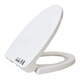 TOTO通用马桶盖SW981B CW894 CW854RB SW784 CW886 804B 座便器盖 加强版脲醛(抗发黄抗菌抗发霉)