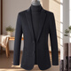 MAGIOPY luxury high-end brand men's suit men's 2025 new spring wool casual small suit business jacket men's Navy blue XL 142-158Jin[Jin equals 0.5 kg]